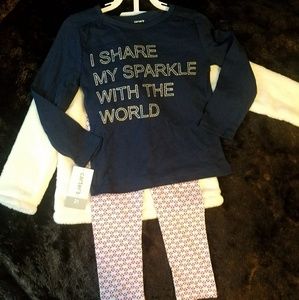 New 2t 3pc Carter's Outfit